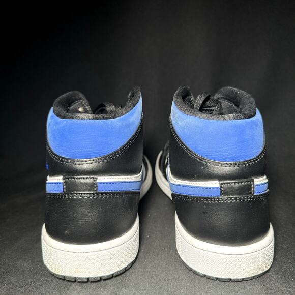 Size 9.5 - Nike Air Jordan 1 Mid Racer Blue 2021 Men's Shoes - Picture 5 of 8